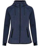 Proact Ladies Performance Hooded Jacket | French Navy Heather thumbnail 1