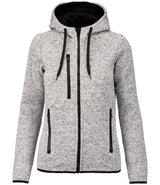 Proact Ladies Heather Hooded Jacket | Light Grey Melange thumbnail 1