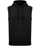Proact Unisex Sleeveless Hoodie | Black thumbnail 1