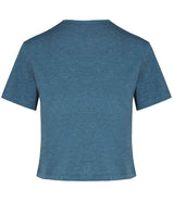 Proact Ladies Triblend Crop Top | Duck Blue Heather thumbnail 2