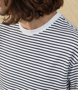 Premier Unisex Utility 2.0 Oversized T-Shirt | Black/White Stripe thumbnail 4