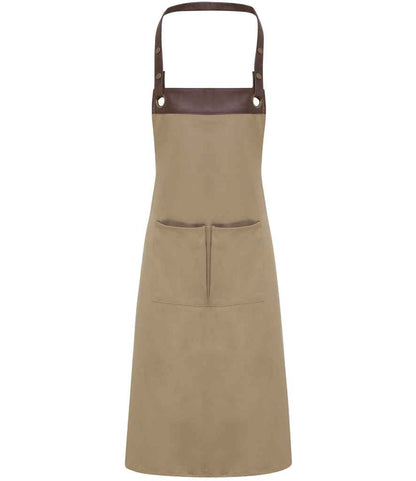 Premier Espresso Bib Apron