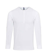 Premier Long John Roll Sleeve T-Shirt | White thumbnail 4