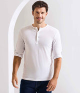 Premier Long John Roll Sleeve T-Shirt | White thumbnail 1
