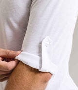 Premier Long John Roll Sleeve T-Shirt | White thumbnail 3