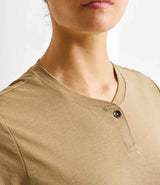 Premier Ladies Cotton Rich Comis T-Shirt | Khaki thumbnail 2