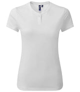 Premier Ladies Cotton Rich Comis T-Shirt | White thumbnail 1