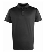 Premier Coolchecker® Stud Piqué Polo Shirt | Black thumbnail 5