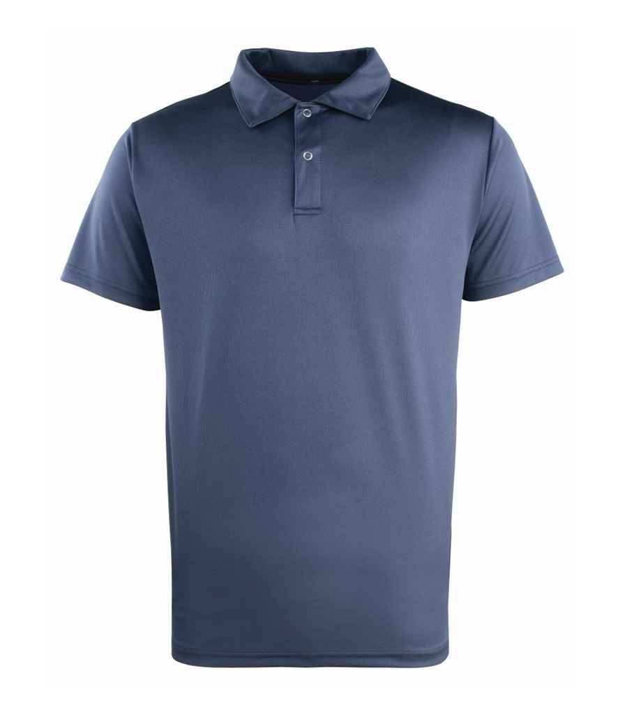 Premier Coolchecker® Stud Piqué Polo Shirt | Navy