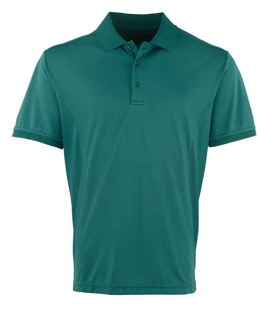 Premier Coolchecker® Piqué Polo Shirt | Bottle Green