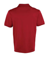 Premier Coolchecker® Piqué Polo Shirt | Burgundy thumbnail 2