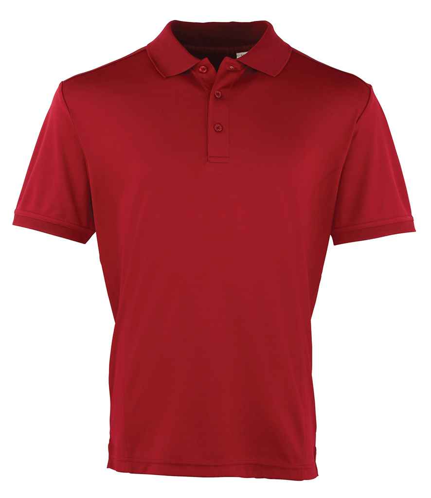 Premier Coolchecker® Piqué Polo Shirt | Burgundy