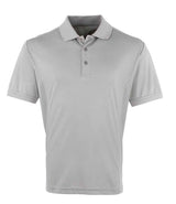 Premier Coolchecker® Piqué Polo Shirt | Silver thumbnail 1