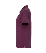 Premier Ladies Coolchecker® Piqué Polo Shirt | Aubergine thumbnail 3