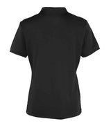 Premier Ladies Coolchecker® Piqué Polo Shirt | Black thumbnail 2