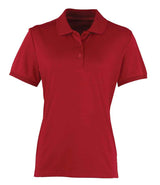 Premier Ladies Coolchecker® Piqué Polo Shirt | Burgundy thumbnail 1