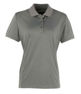 Premier Ladies Coolchecker® Piqué Polo Shirt | Dark Grey thumbnail 1