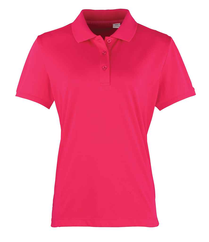 Premier Ladies Coolchecker® Piqué Polo Shirt | Hot Pink