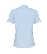 Premier Ladies Coolchecker® Piqué Polo Shirt | Light Blue thumbnail 2