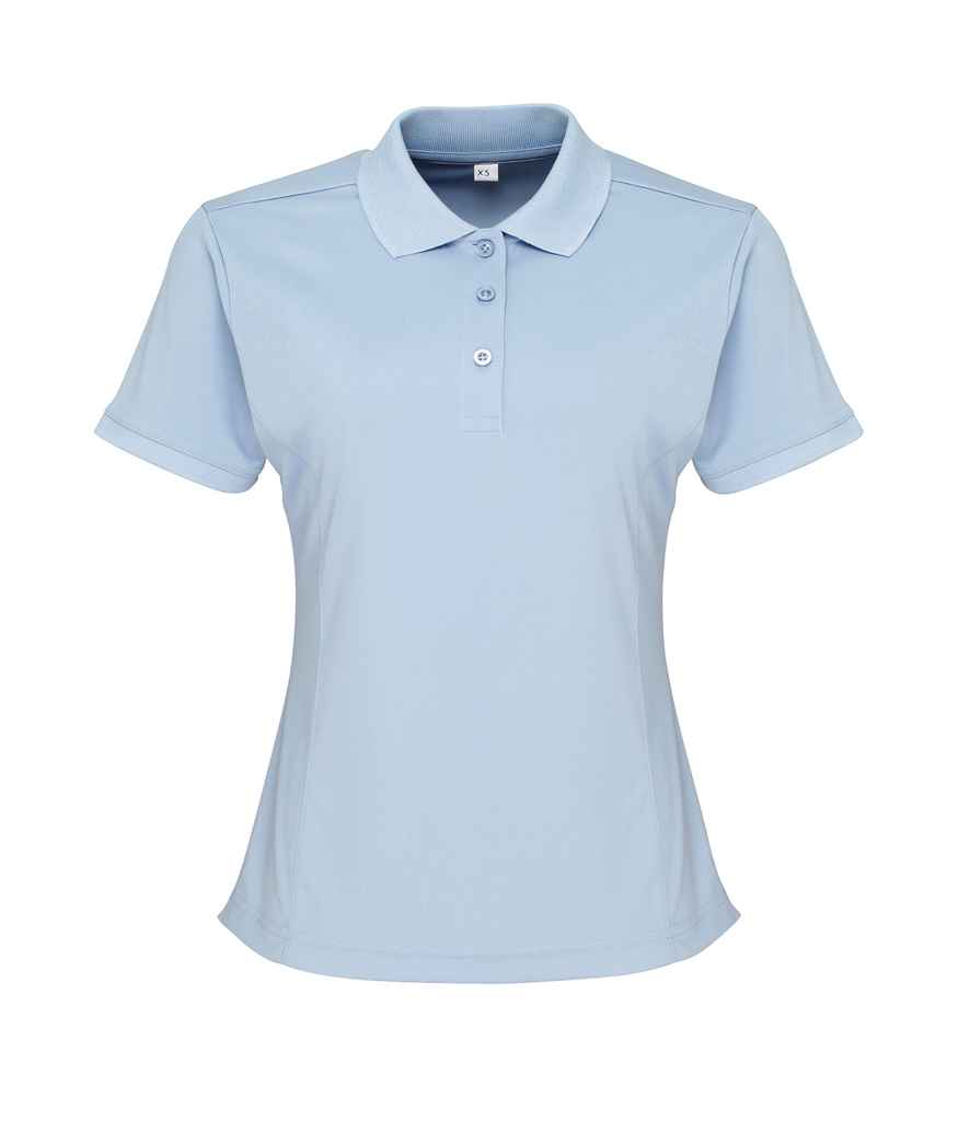 Premier Ladies Coolchecker® Piqué Polo Shirt | Light Blue