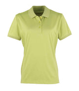 Premier Ladies Coolchecker® Piqué Polo Shirt | Lime Green thumbnail 1