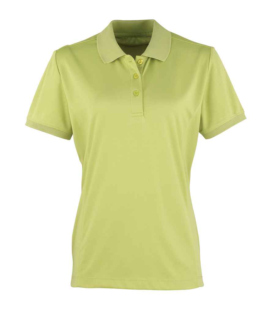 Premier Ladies Coolchecker® Piqué Polo Shirt | Lime Green