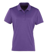 Premier Ladies Coolchecker® Piqué Polo Shirt | Purple thumbnail 4