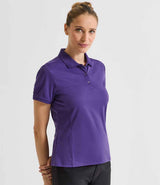 Premier Ladies Coolchecker® Piqué Polo Shirt | Purple thumbnail 2