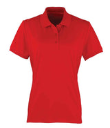 Premier Ladies Coolchecker® Piqué Polo Shirt | Red thumbnail 1