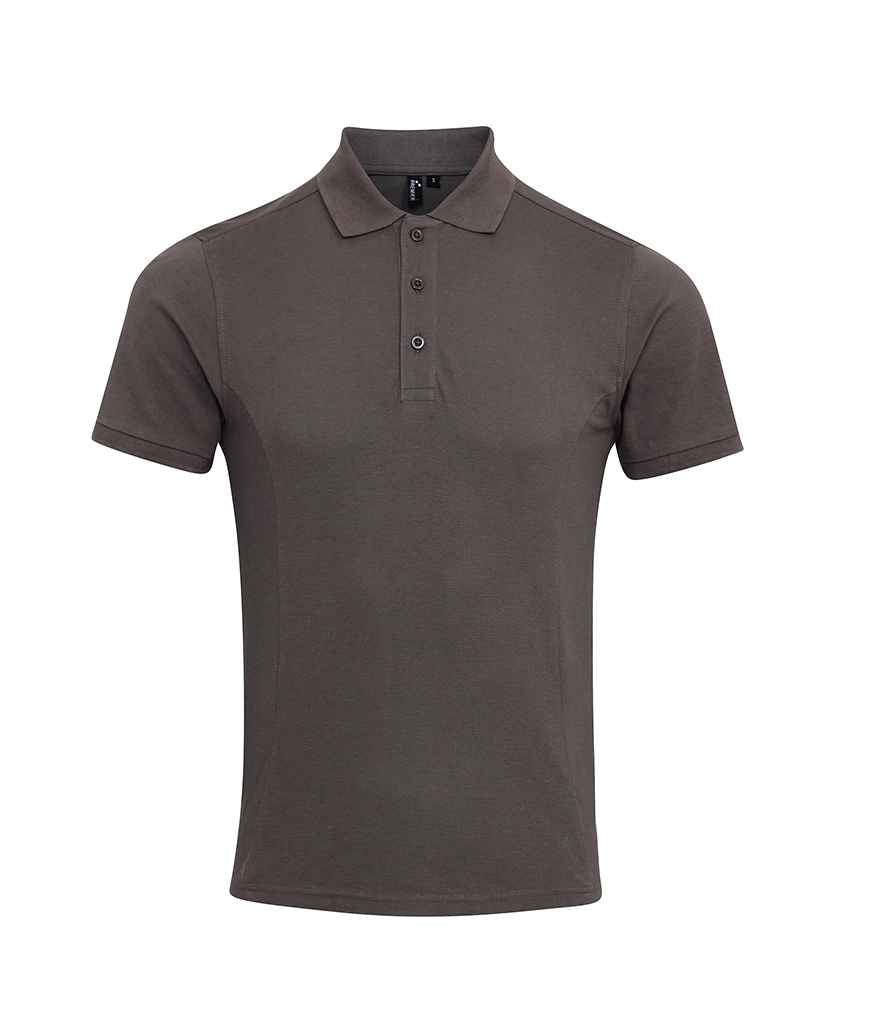 Premier Coolchecker® Plus Piqué Polo Shirt | Dark Grey