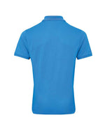 Premier Coolchecker® Plus Piqué Polo Shirt | Turquoise Blue thumbnail 2