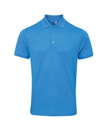 Premier Coolchecker® Plus Piqué Polo Shirt | Turquoise Blue thumbnail 1