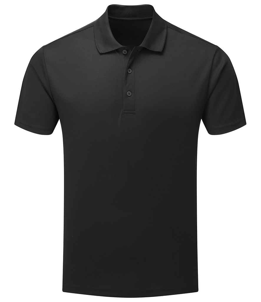 Premier Spun Dyed Recycled Polo Shirt | Black