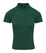 Premier Ladies Coolchecker® Plus Piqué Polo Shirt | Bottle Green thumbnail 1