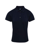 Premier Ladies Coolchecker® Plus Piqué Polo Shirt | Navy thumbnail 1