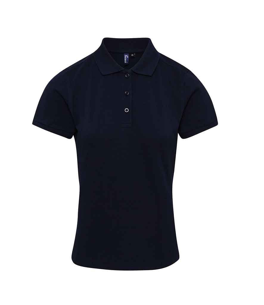 Premier Ladies Coolchecker® Plus Piqué Polo Shirt | Navy