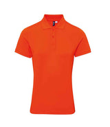 Premier Ladies Coolchecker® Plus Piqué Polo Shirt | Orange thumbnail 3