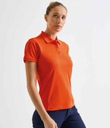 Premier Ladies Coolchecker® Plus Piqué Polo Shirt | Orange thumbnail 1