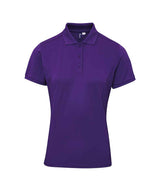 Premier Ladies Coolchecker® Plus Piqué Polo Shirt | Purple thumbnail 1