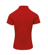 Premier Ladies Coolchecker® Plus Piqué Polo Shirt | Red thumbnail 4