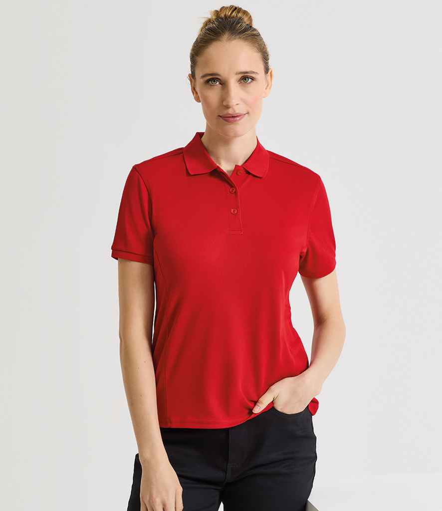 Premier Ladies Coolchecker® Plus Piqué Polo Shirt | Red