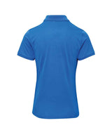 Premier Ladies Coolchecker® Plus Piqué Polo Shirt | Sapphire Blue thumbnail 2