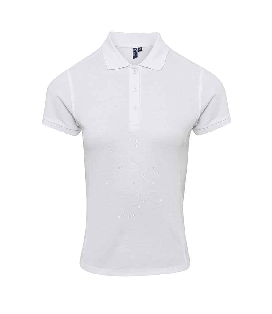 Premier Ladies Coolchecker® Plus Piqué Polo Shirt | White