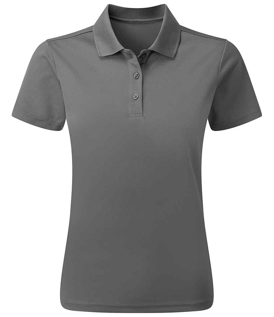 Premier Ladies Spun Dyed Recycled Polo Shirt | Dark Grey