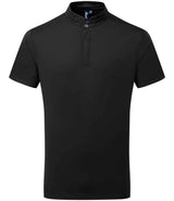 Premier Essential Coolchecker® Short Sleeve Chef's Shirt | Black thumbnail 7