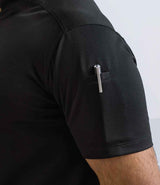 Premier Essential Coolchecker® Short Sleeve Chef's Shirt | Black thumbnail 4