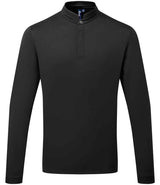 Premier Essential Coolchecker® Long Sleeve Chef's Shirt | Black thumbnail 6