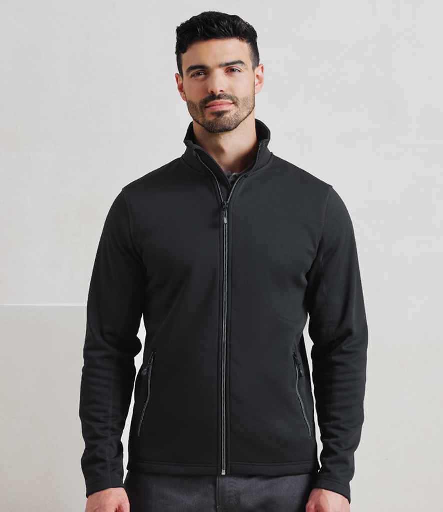 Premier Spun Dyed Recycled Zip Through Sweat Jacket | Black