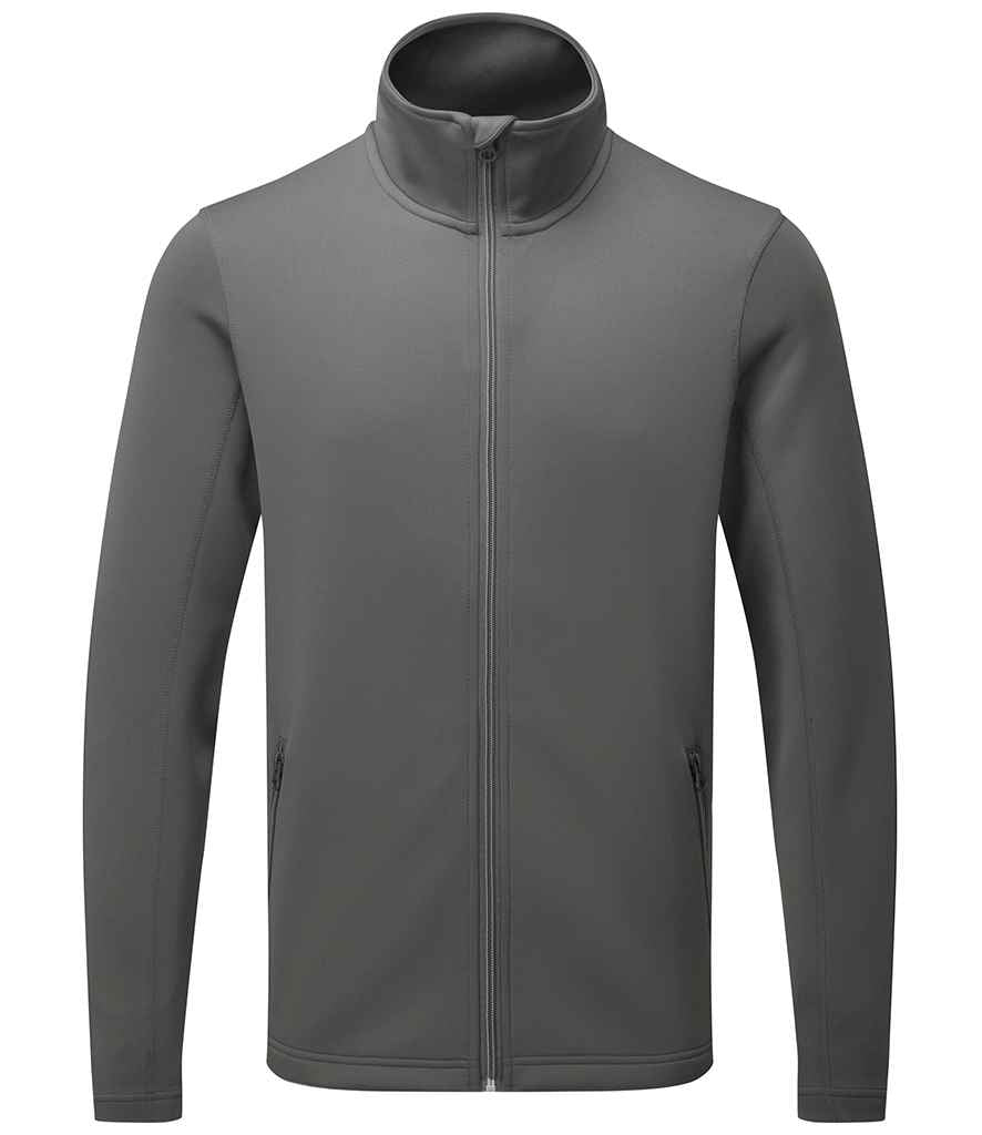 Premier Spun Dyed Recycled Zip Through Sweat Jacket | Dark Grey