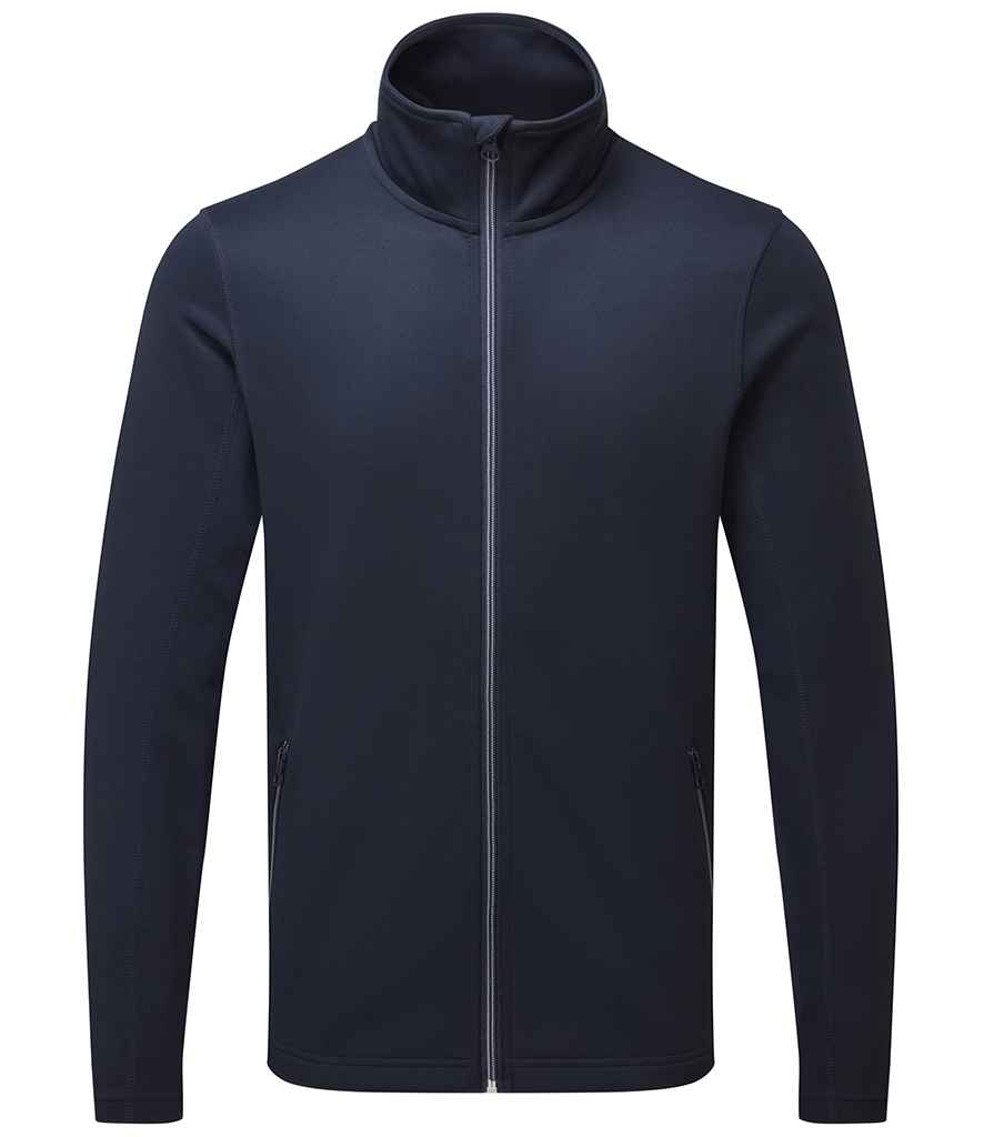 Premier Spun Dyed Recycled Zip Through Sweat Jacket | French Navy